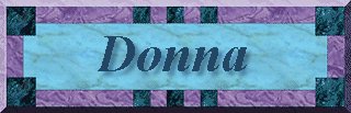 Click Here to Send Donna E-mail